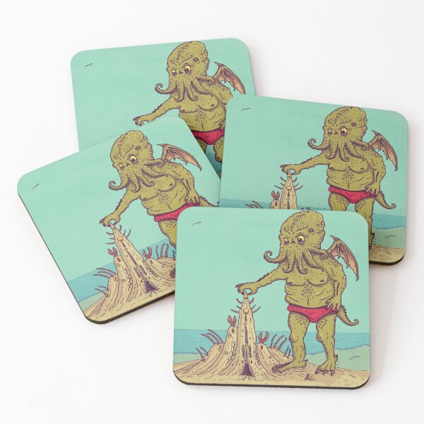 Item preview, Cthulhu at the Beach designed and sold by Shane Bevin.