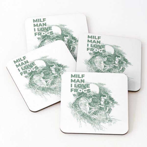 Item preview, MILF, MAN I LOVE FROGS designed and sold by mirajans.