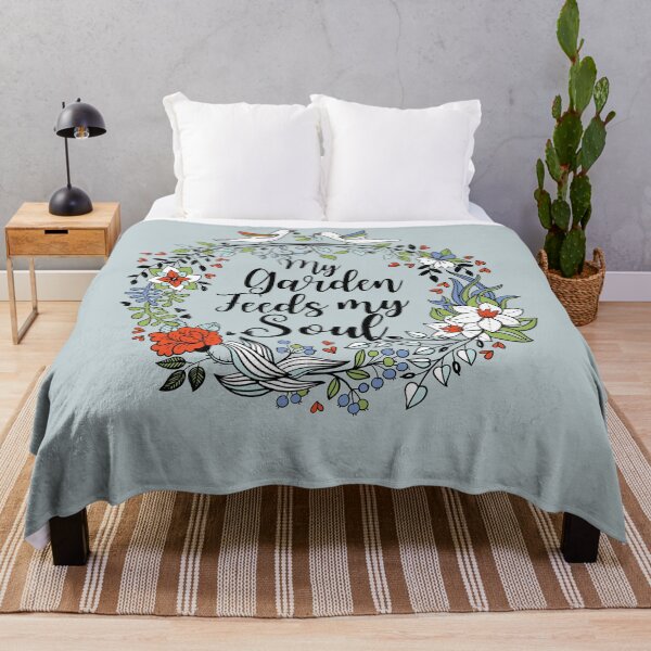Item preview, My garden feeds my soul designed and sold by Growwithme.
