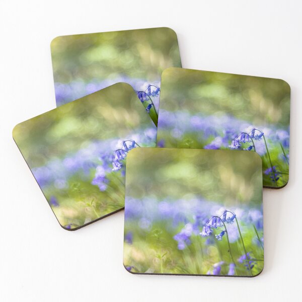 Item preview, Stunning English Bluebells bokeh effect designed and sold by CyaniRose.