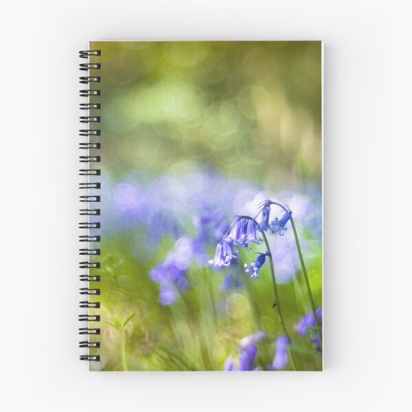 Item preview, Stunning English Bluebells bokeh effect designed and sold by CyaniRose.