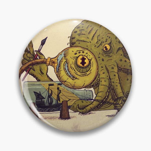 Artikelvorschau, Jeden Tag Cthulhu. Jeder braucht ein Hobby. entworfen und verkauft von Shane Bevin.