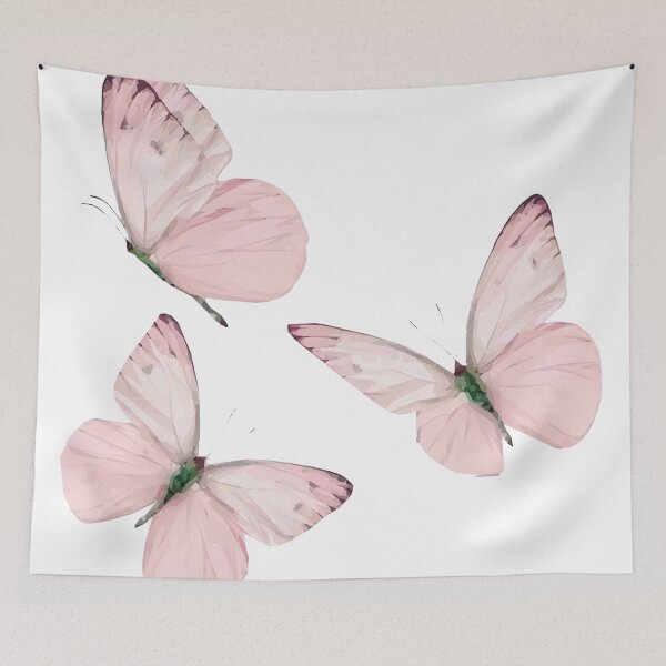 Item preview, Trio Soft Butterflies (Pink) designed and sold by Jelly Bear.