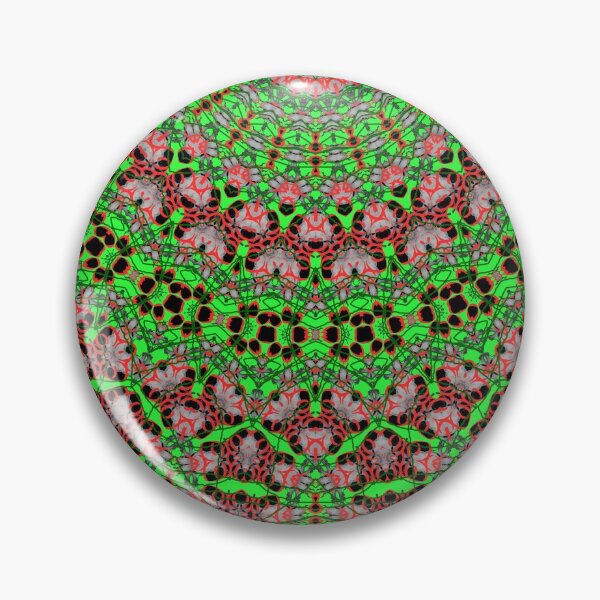 Item preview, Pinks, Reds, and Greens, Lacework-Like Design designed and sold by Geoff Treagus.