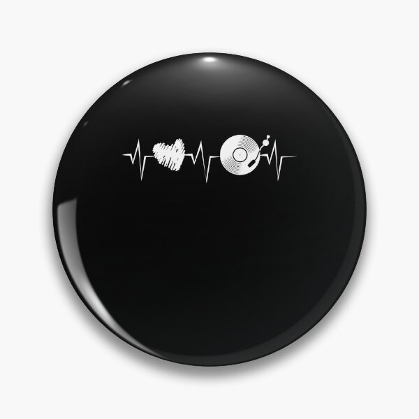 Item preview, Vinyl Record Player Heartbeat DJ Turntable Music designed and sold by PowerDesignsPD.