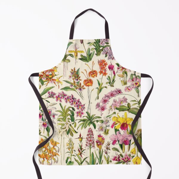 Item preview, Adolphe Millot - Orchids - French vintage botanical illustration designed and sold by DejaVuStudio.