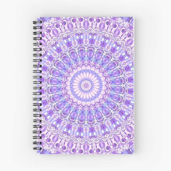 Item preview, Violet Expansion Mandala designed and sold by Kelly Dietrich Mandala & Fractal Art.