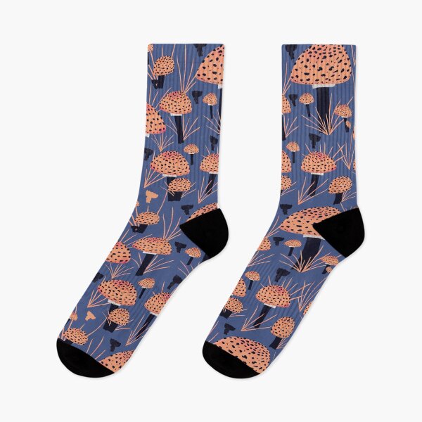 Artikelvorschau, Orange Fly Agaric Mushroom Pattern entworfen und verkauft von OneLook.