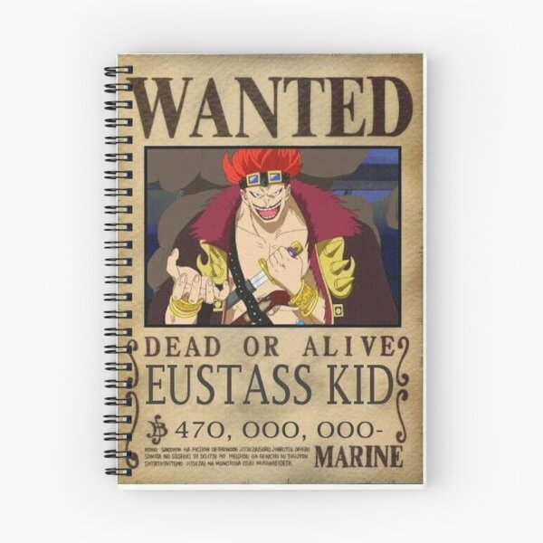 Item preview, WANTED EUSTASS KID designed and sold by EzeGuitachi.