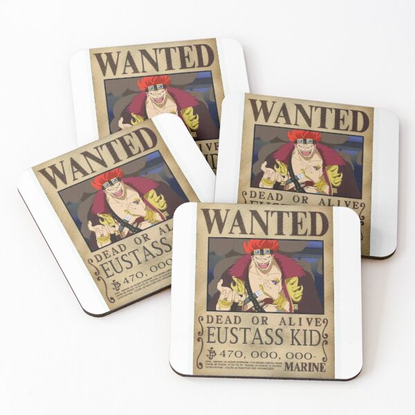 Item preview, WANTED EUSTASS KID designed and sold by EzeGuitachi.