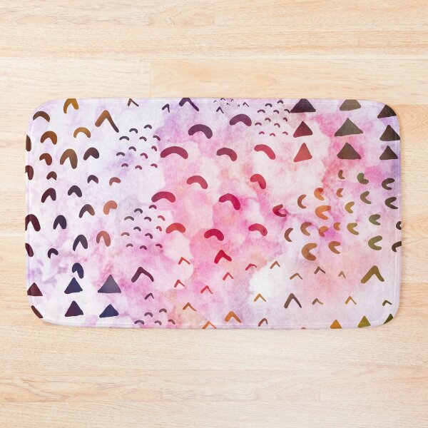 Item preview, Pink Watercolor Abstract Safari Pattern designed and sold by Designs By YL.