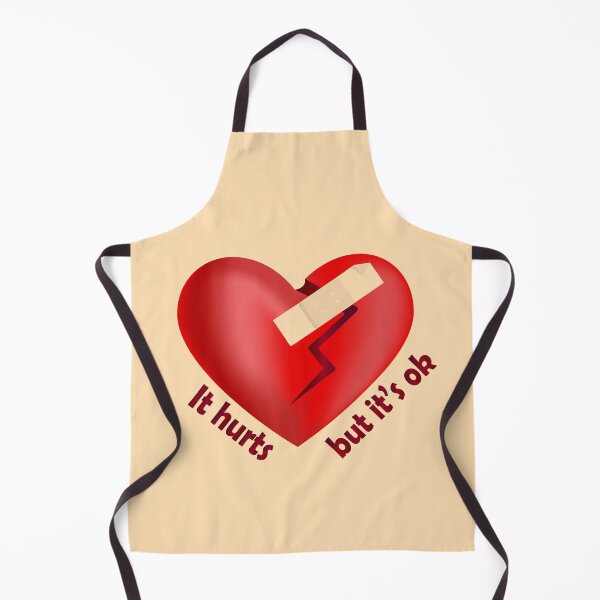 Item preview, Broken heart healed with patch designed and sold by CutieBlue.