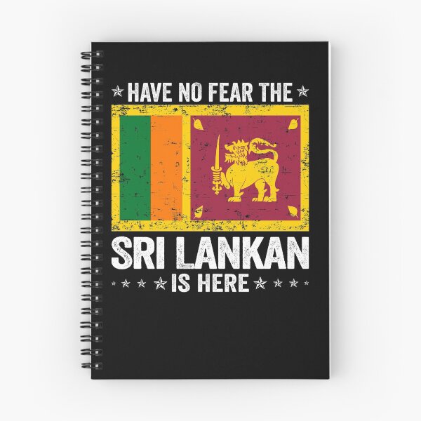 Item preview, Have No Fear The Sri Lankan Is Here  Sri Lanka Flag Design designed and sold by JJDzignsShop.