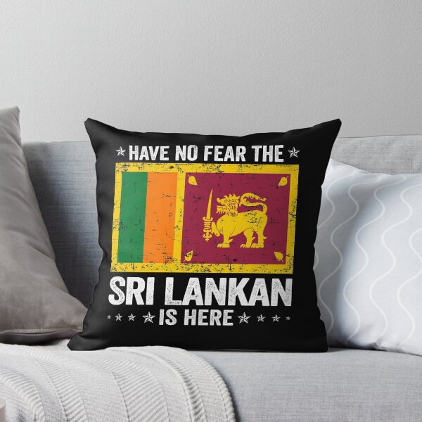 Item preview, Have No Fear The Sri Lankan Is Here  Sri Lanka Flag Design designed and sold by JJDzignsShop.