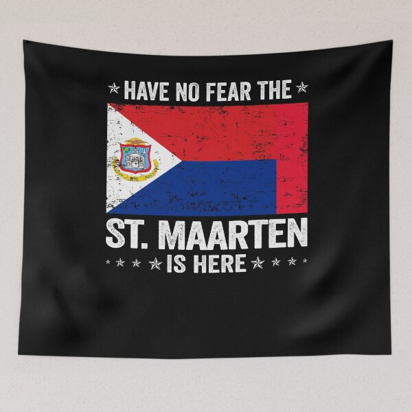 Item preview, Have No Fear The St Maarten Is Here  Sint Maarten Flag Design designed and sold by JJDzignsShop.