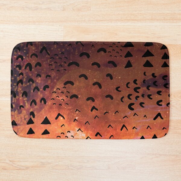 Item preview, Orange Textured Abstract Safari Pattern designed and sold by Designs By YL.