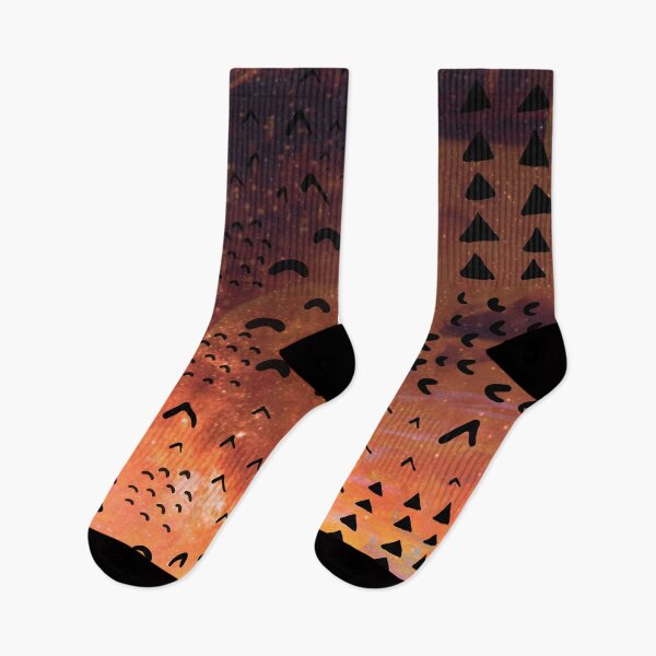 Item preview, Orange Textured Abstract Safari Pattern designed and sold by Designs By YL.