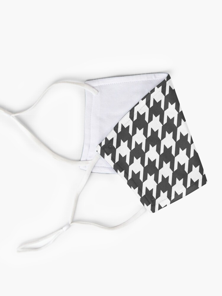 Alternate view of Houndstooth Pattern Mask