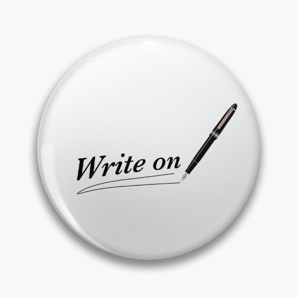 Item preview, Write on (Literary humour) designed and sold by ThatsNovelGifts.