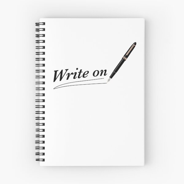 Item preview, Write on (Literary humour) designed and sold by ThatsNovelGifts.