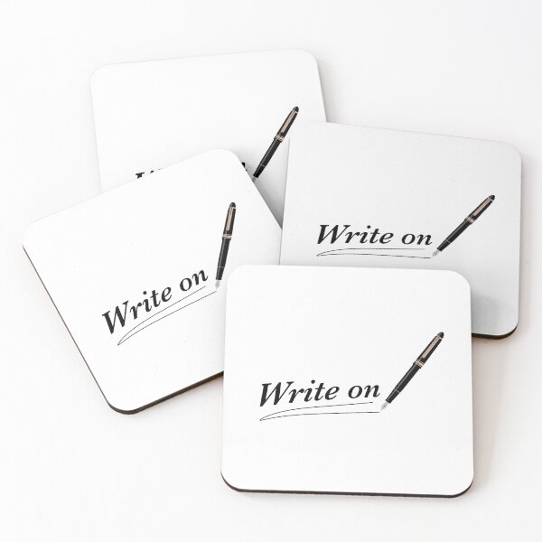 Item preview, Write on (Literary humour) designed and sold by ThatsNovelGifts.