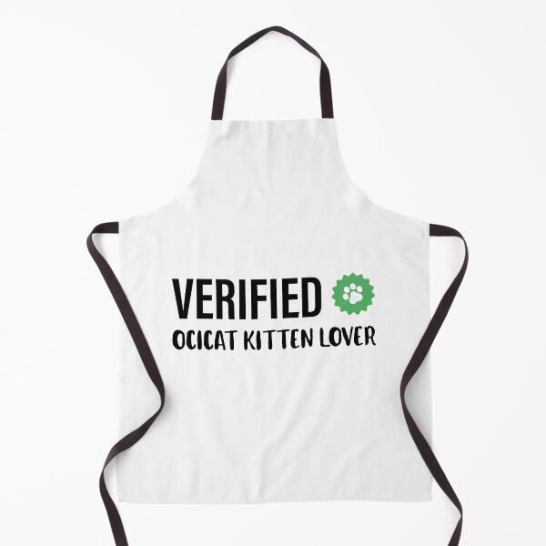 Item preview, Verified | Cat Lover | Ocicat Cat | White designed and sold by Fluffy-Vectors.