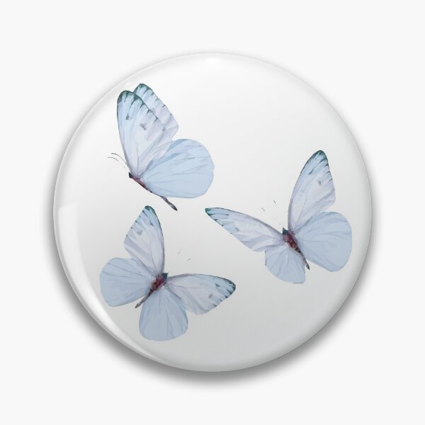 Item preview, Trio Soft Butterflies (Blue) designed and sold by Jelly Bear.