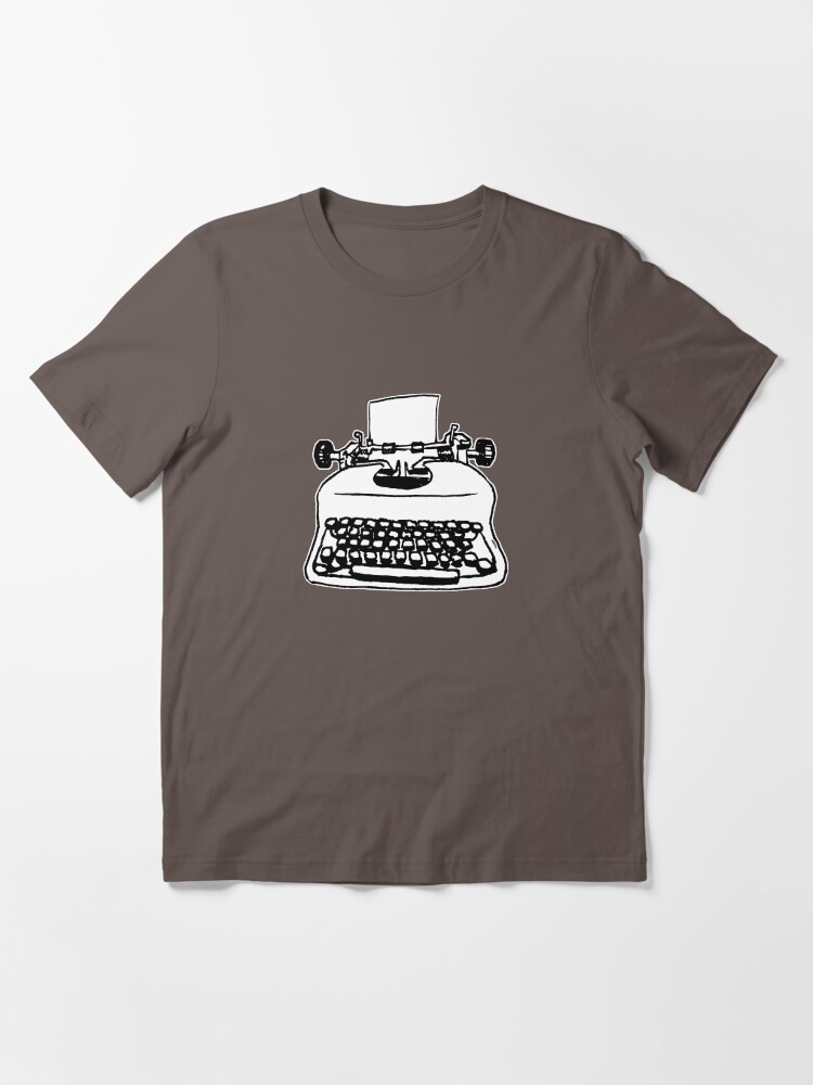 T-shirt essentiel ''Vieille machine à écrire' : autre vue