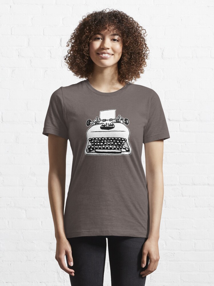 T-shirt essentiel ''Vieille machine à écrire' : autre vue