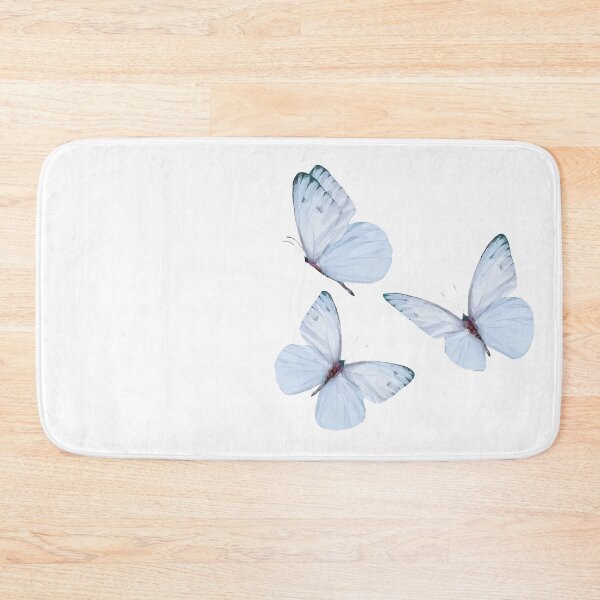 Item preview, Trio Soft Butterflies (Blue) designed and sold by Jelly Bear.