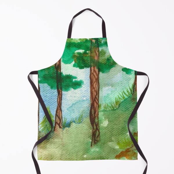 Item preview, Lake View and Pine Trees designed and sold by Niina Niskanen.