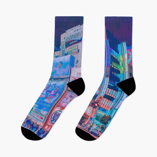 Item preview, Cyberpunk Anime Aesthetic Tokyo Mall designed and sold by KaremaJ.