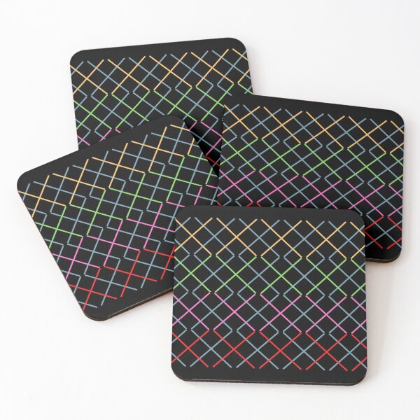 Item preview, Colorful Crisscross Pattern designed and sold by ckylin.
