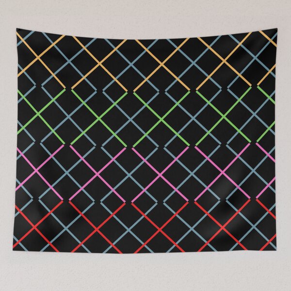 Item preview, Colorful Crisscross Pattern designed and sold by ckylin.