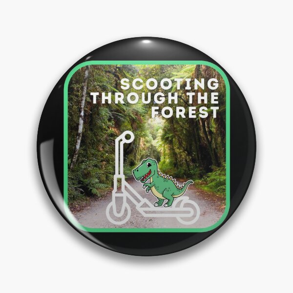 Item preview, Scooting through the forest designed and sold by SkateGalaxy.