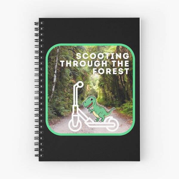 Item preview, Scooting through the forest designed and sold by SkateGalaxy.