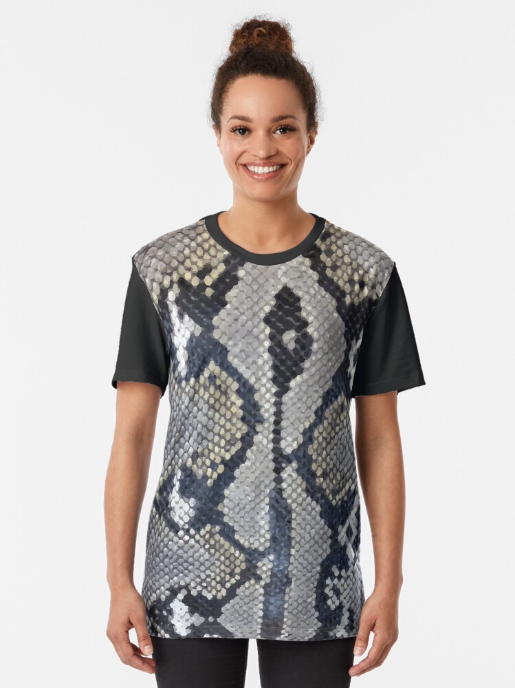 【BAON】Python printing pigment short sleeve tee BAON】Python printing pigment short sleeve tee (BAON/Tシャツ