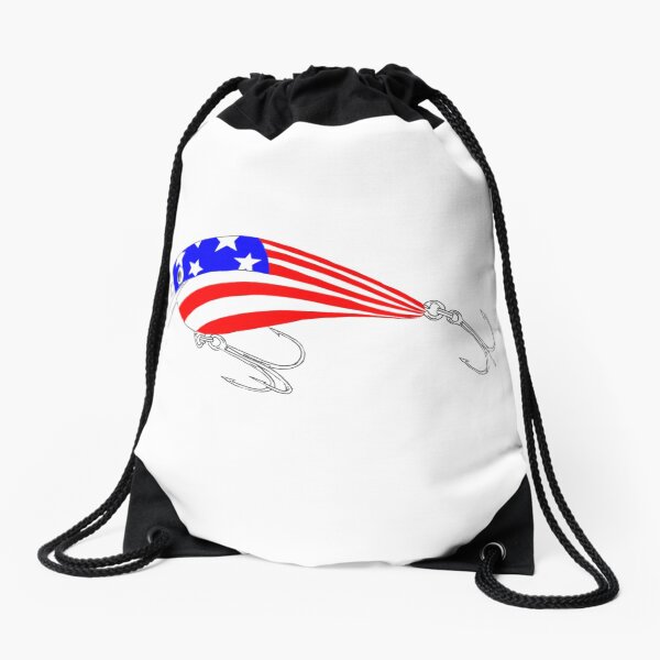 Fishing Lure Drawstring Bag