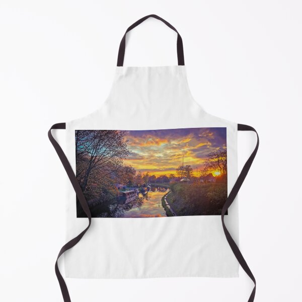 Item preview, Grappenhall Village, Bridgewater Canal sunset designed and sold by Local gifts from HotpixUK .
