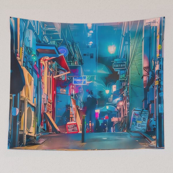Item preview, Aesthetic Anime street  designed and sold by KaremaJ.
