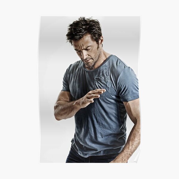 Poster Hugh Jackman Redbubble