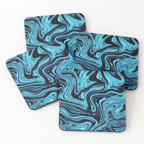 Item preview, Cozy Neon Blue on the Dark designed and sold by Flydea.
