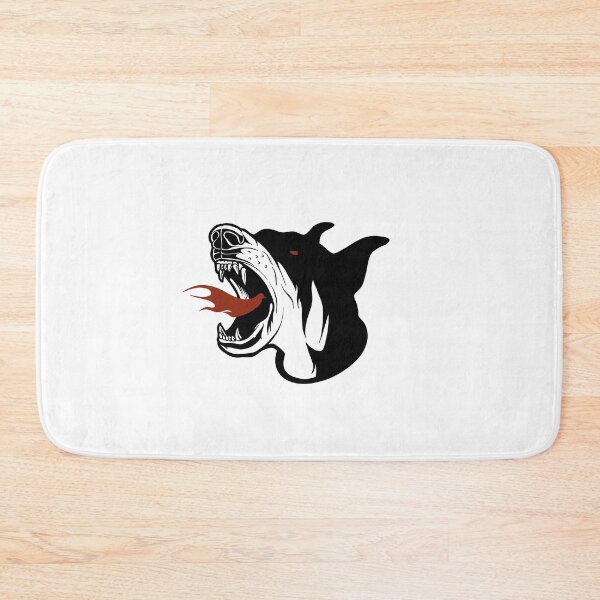 Item preview, Doberman's hellish head designed and sold by SYLPAT.