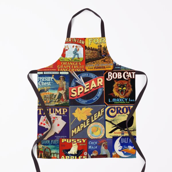Item preview, Vintage fruit growers label collage designed and sold by fil00.