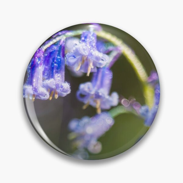 Item preview, Gorgeous little bluebell covered in rain drops designed and sold by CyaniRose.
