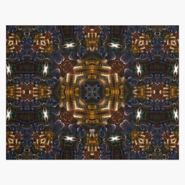 MechTron 4 Fractal Art Kaleidoscope Jigsaw Puzzle