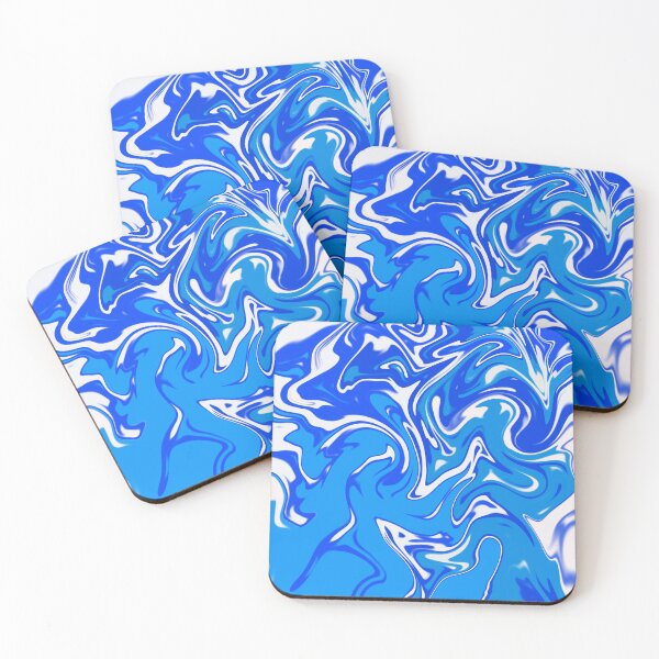 Item preview, The Blue Marbling pattern designed and sold by ReniCreative.