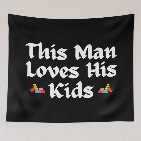 Item preview, Wordplay meme, This Man Loves his Kids #1 designed and sold by Hypnotees.