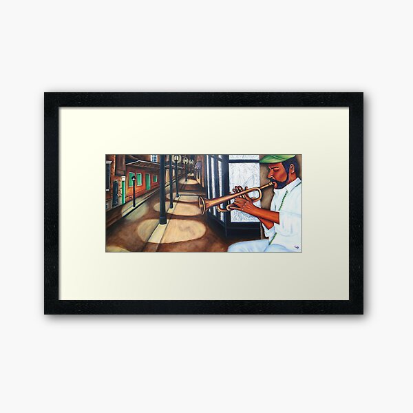 'Round Midnight Framed Art Print