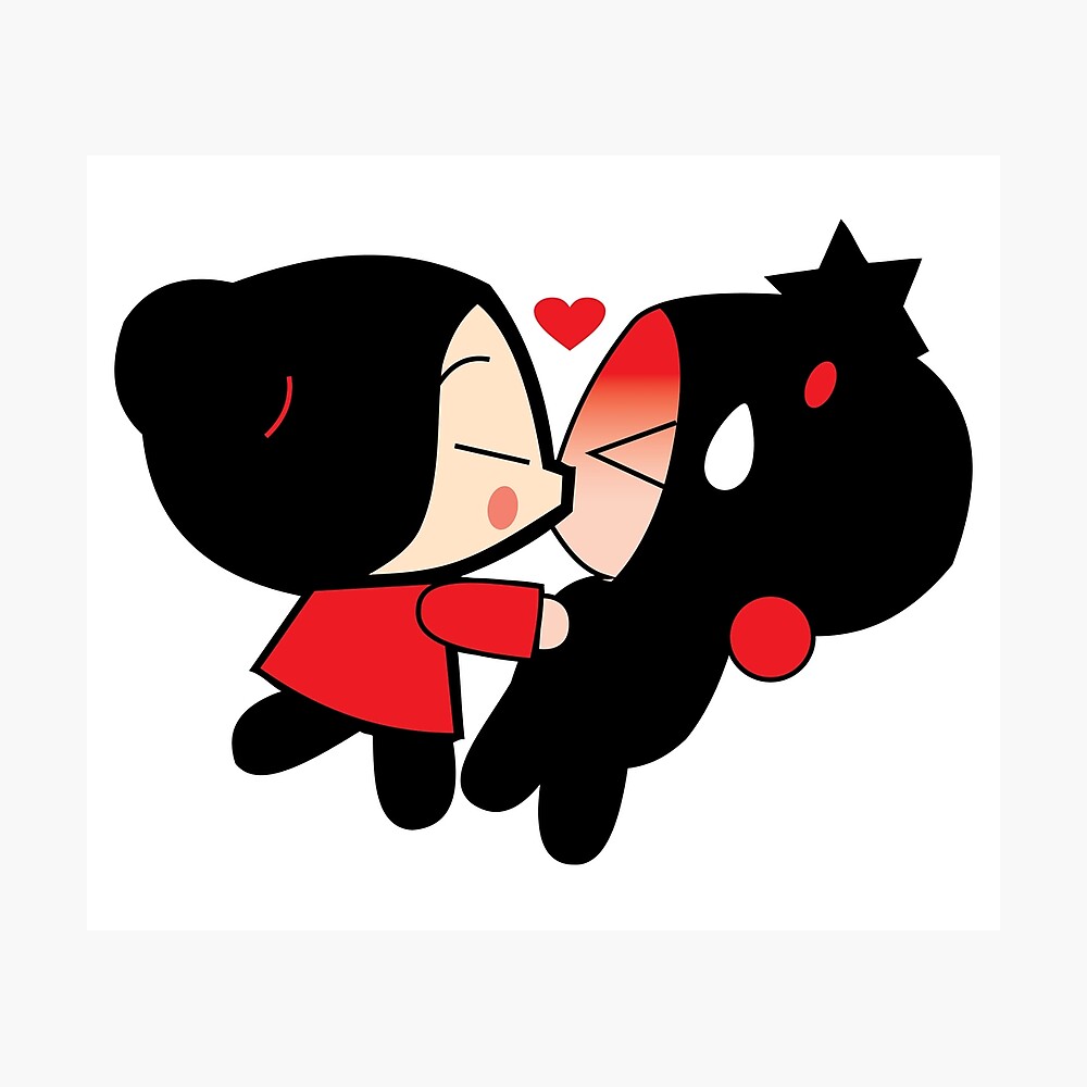 Pucca And Garu Kissing